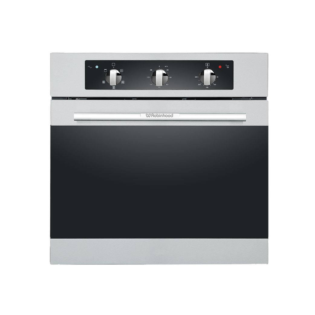 5 FUNCTIOIN BUILT IN OVEN MECHANICAL TIMER 595X575X595MM STAINLESS STEEL